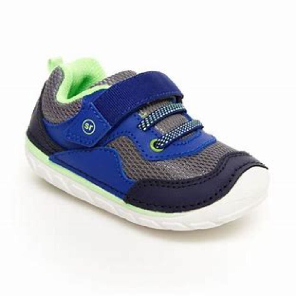 Size 3 Wide Baby Stride Rite Sm Rhett Walking Shoes